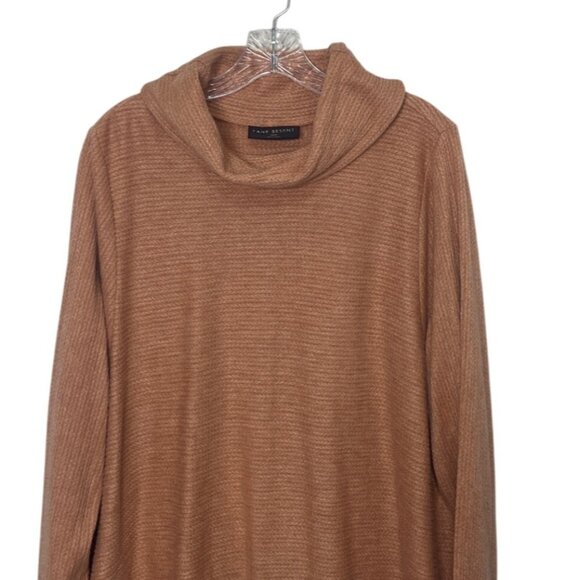 Lane Bryant Cowl Neck Tunic Sweater Womens Size 18/20 Brown New WOT - Picture 4 of 8